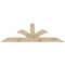 Ekena Millwork Richland Rough Sawn Timber Gable Bracket, Douglas Fir, 84"W x 24"H x 2"D x 6"F, 7/12 Pitch GBW084X24X0206RIC00RDF - alternate 1